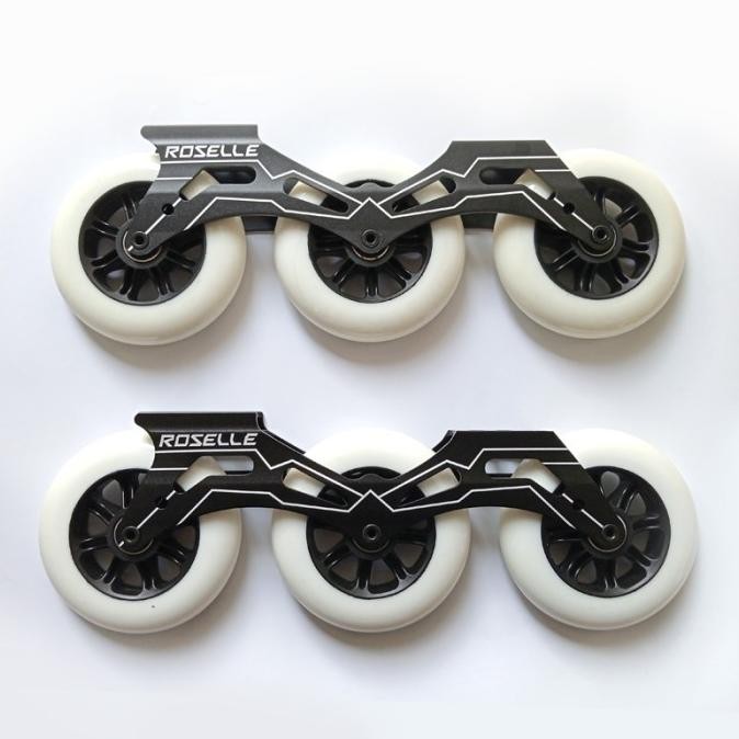 Promo Frame Inline Skate Roselle Sepatu Roda 3X110Mm Three Wheels 3X100 Mm