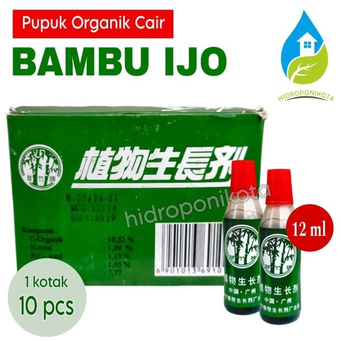 

Terlaris Bambu Ijo - Pupuk Organik Cair 12 Ml - Poc Dan Zpt Cab Bambu Ijo