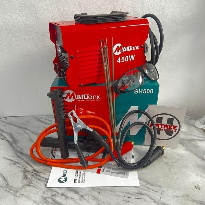 Mailtank Sh500 Mesin Las 450 Watt Mailtank Inverter Welding Machine Travo Las Mma-120A Mesin Trafo L