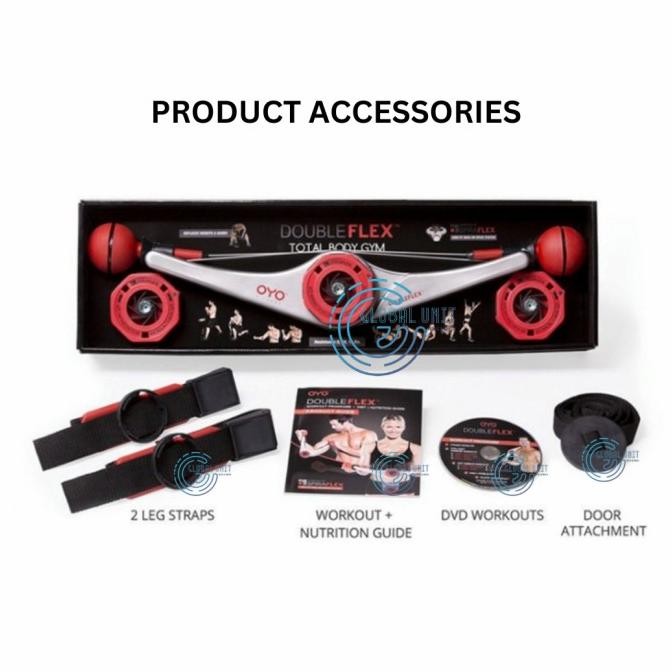 Promo Oyo Double Flex Total Body Arms Chest Legs Muscles Workout Fitness Gym