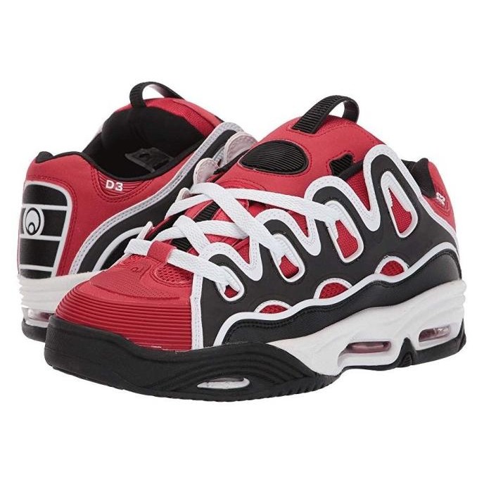 Grosir Skate Shoes Osiris D3 Merah