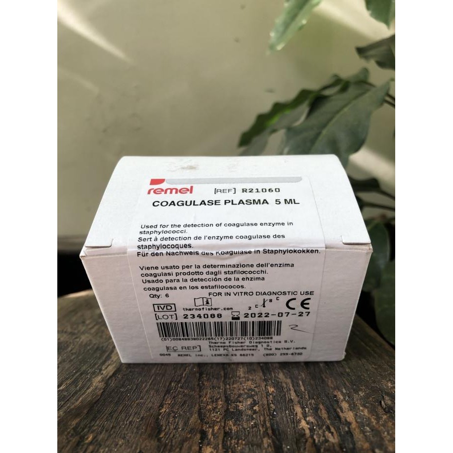 Coagulase Plasma (Rabbit Plasma With Edta) Remel R21060 New Stok