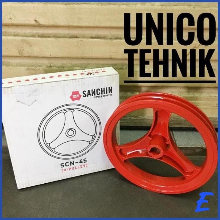 | SPT | PULLEY SANCHIN SCN / SC 45 / V PULLEY / SPARE PART SANCHIN SC 45