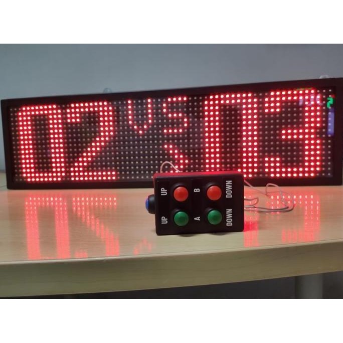Terlaris Scoreboard Papan Skor Digital Badminton Futsal Volly Ready Stok