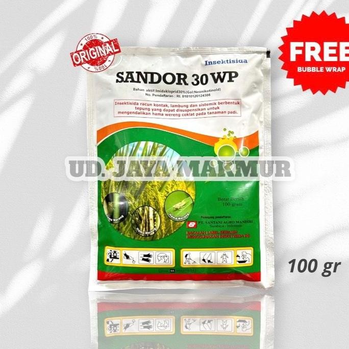 

Terlaris Sandor 30 Wp Insektisida Sandor 100 Gr // Obat Ulat Wereng Thrips Kutu Padi Cabai