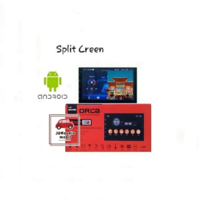 New Head Unit Android Orca 7 Inch OEM Yaris Bakpao 2005 Up + Kamera