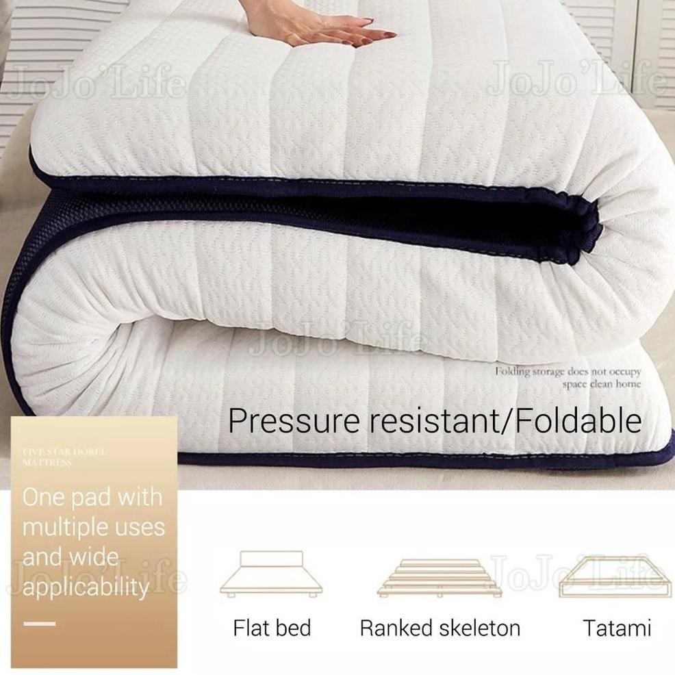 Kasur Spring Bed Tebal 8cm Kasur Latex Premium Kasur Busa Mattress Ukuran 90x200, 120x200, 160x200, 