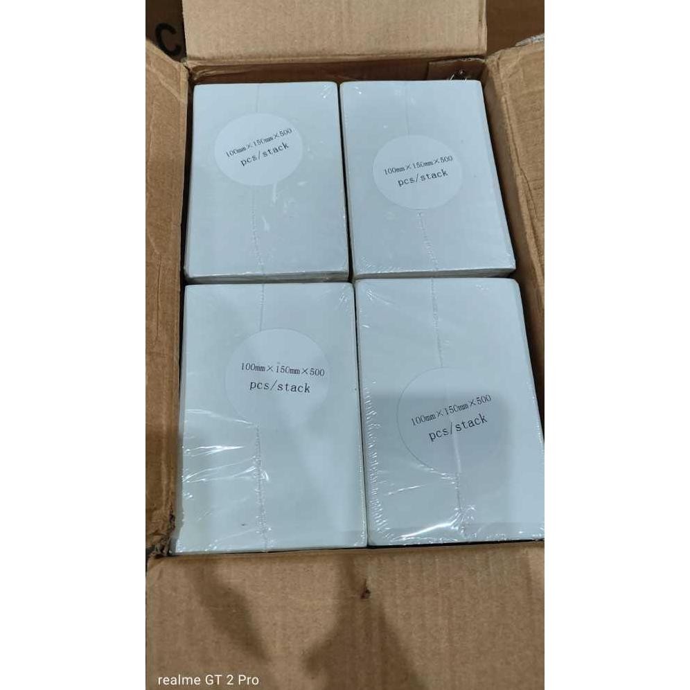 

Fth- Edf-62 As Kertas Thermal 100X500 Mm Isi 500 Pcs Label Thermal Barcode Roll Dan Thermal Lipat Sale