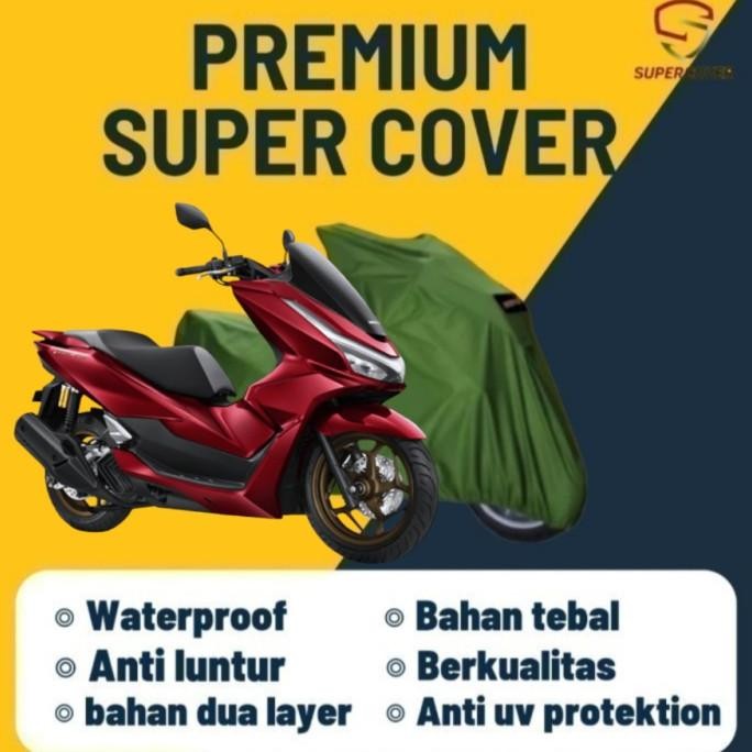 COVER MOTOR PCX 160 ABS ROADSYNC/SARUNG MOTOR OUTDOOR WATERPROOF