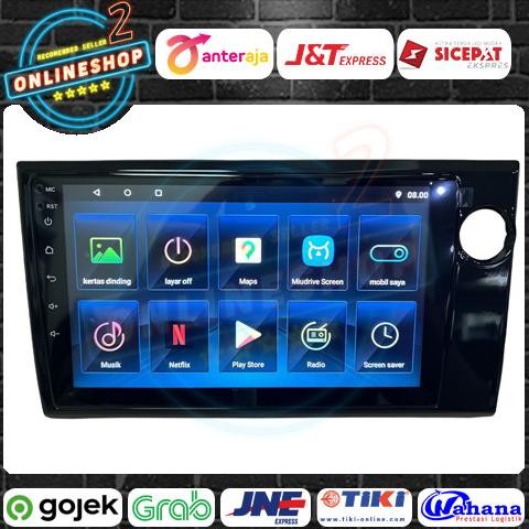 New Head Unit TV Android 9 inch Brio Mobilio BRV Tape mobil 9 inch PNP