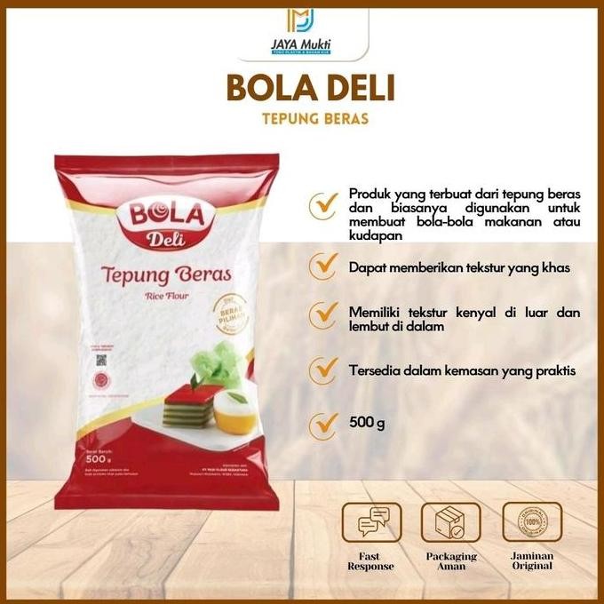 

Terlaris Tepung Beras Bola Deli 500 G Kemasan Praktis Dan Ekonomis