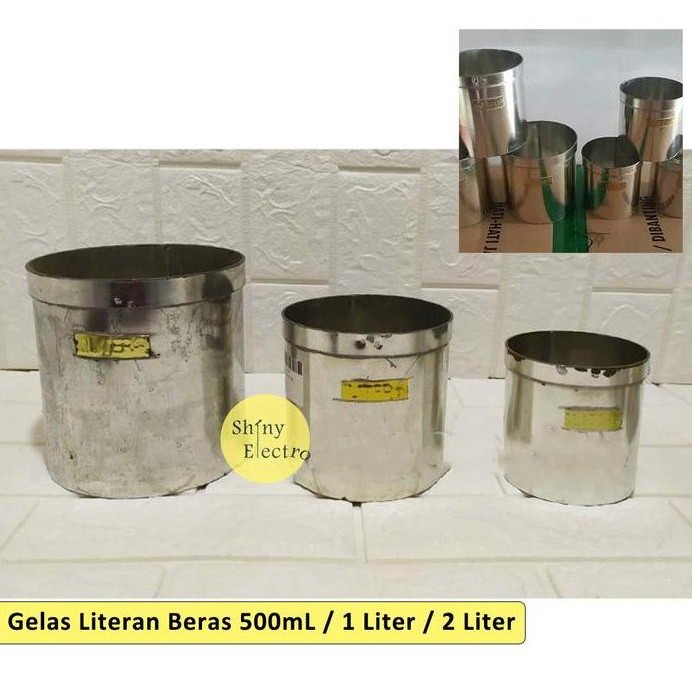 

Terlaris [ 500 Ml / 1 Liter / 2 Liter ] Gelas / Serokan Beras / Tepung / Snack / Kerupuk Literan Murah [ Takar Takaran ] Serbaguna Multifungsi Banyak Ukuran