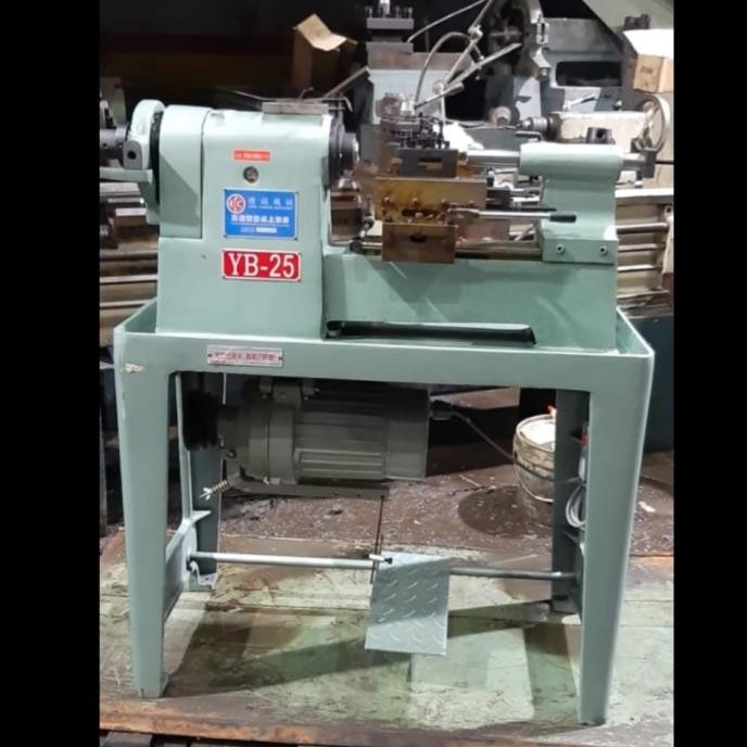 Terlaris Mesin Bubut Turet Bubut Turret Precision Bench Lathe 25 Ready Stok