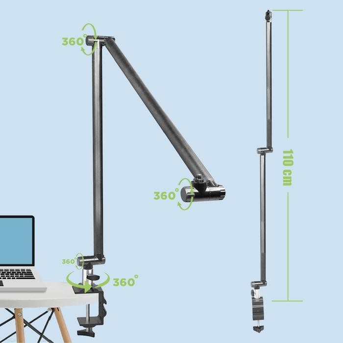 Costa Cb-A2 Overhead/Boom Arm/Stand Arm Mic,Lighting,Kamera,Smartphone Original Dan Terpercaya
