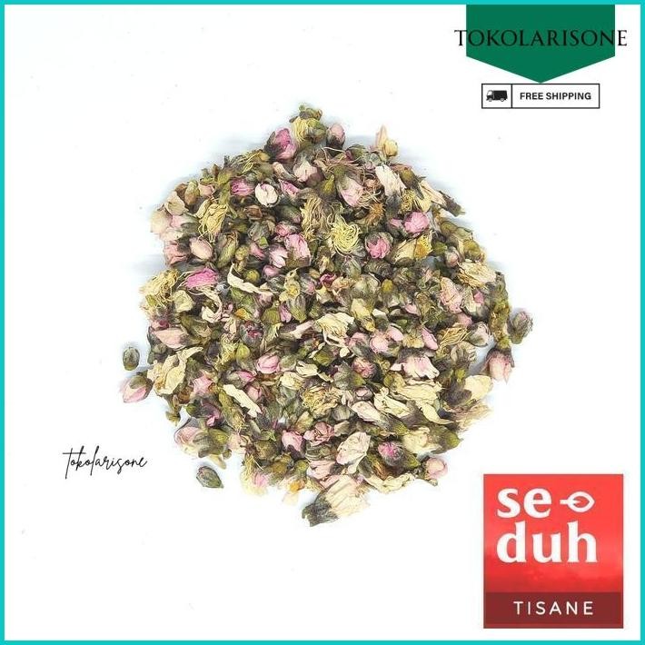 

TEH BUNGA PERSIK / DRIED PEACH BLOSSOM FLOWER TEA TISANE 250 GRAM