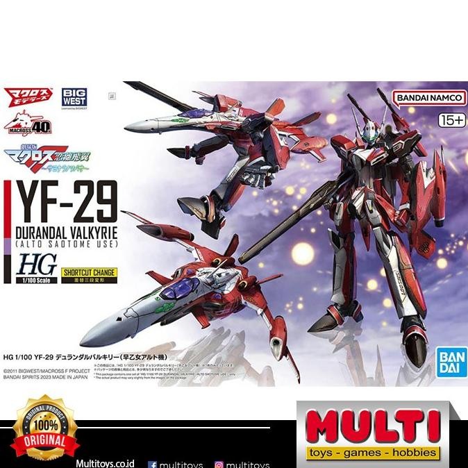 GUNDAM HG 1/100 YF 29 DURANDAL VALKYRIE 65420