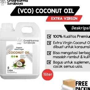 

EXP LAMA VCO MURNI 1 LITER ASLI MINYAK KELAPA COLD PRESSED VIRGIN COCONUT OIL 1L KUALITAS TERBAIK ALAM