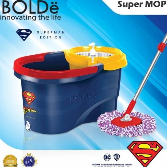 HARGA DISC - LAP PEL BOLDE SUPER MOP SUPERMAN EDITION 100% ORI