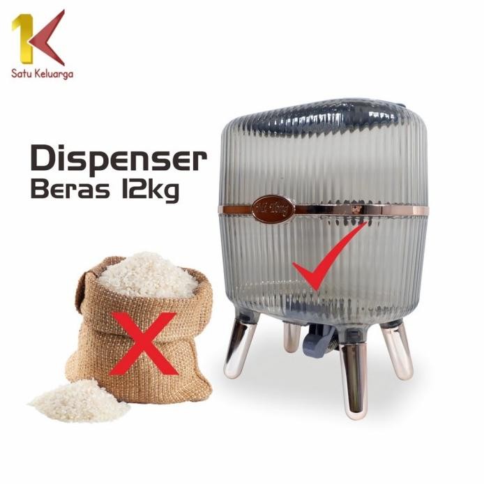 

Terlaris Yk Satu Keluarga Dispenser Beras 12Kg C841 Rice Box Storage Kotak Penyimpanan Makanan Kacang Tepung Murah Laris