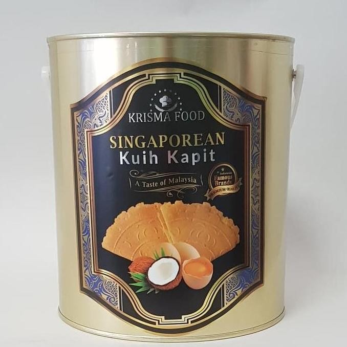 

EXP LAMA KRISMA FOOD SINGAPOREAN KUIH KAPIT ( SESAME / WIJEN ) 400 GR