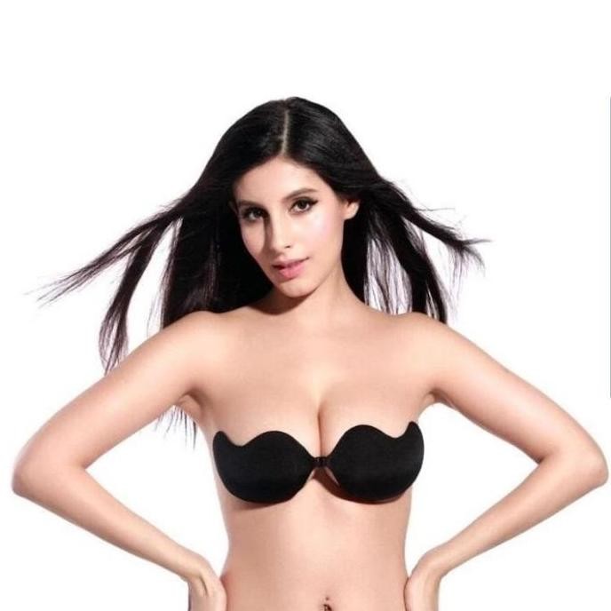 Bra silikon Tanpa Tali Orisinil Pembentuk payudara besar Sexy bra JM23