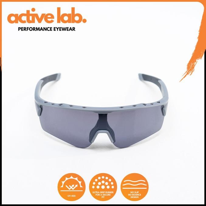 TERBARU - active lab Eyewear P Series - Shiver - Grey