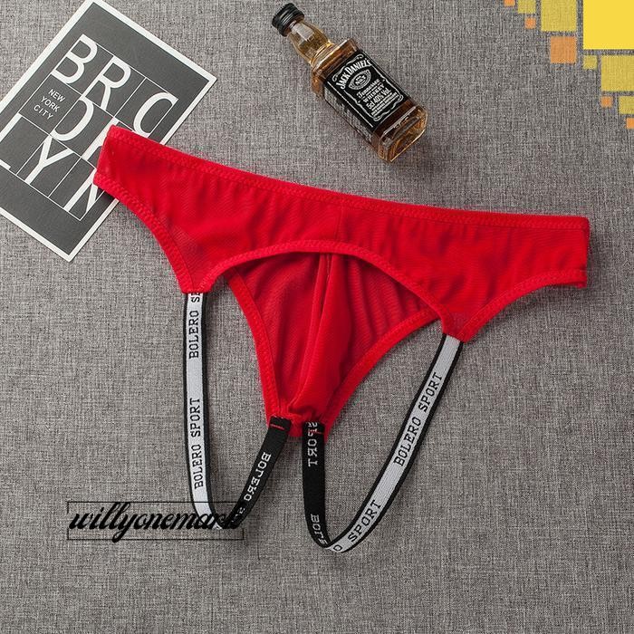 CELANA DALAM PRIA SEXY OPEN G STRING LOW WAIST MINI PRIA THONG Y056 POPULER