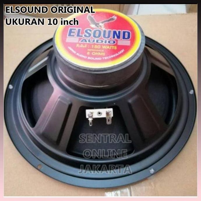Asli SPEAKER WOOFER 10 inch ELSOUND 10in 10inch BASS ORIGINAL