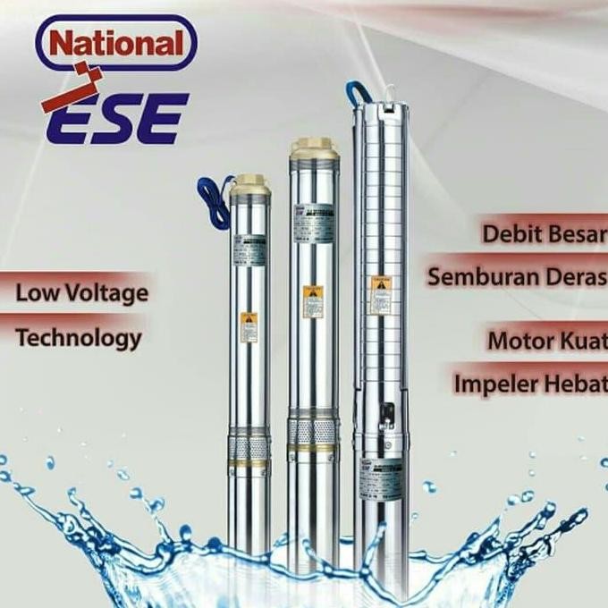 TERBARU - Pompa Celup Submersible Pump ESE NATIONAL 3 SDK 1.5 HP