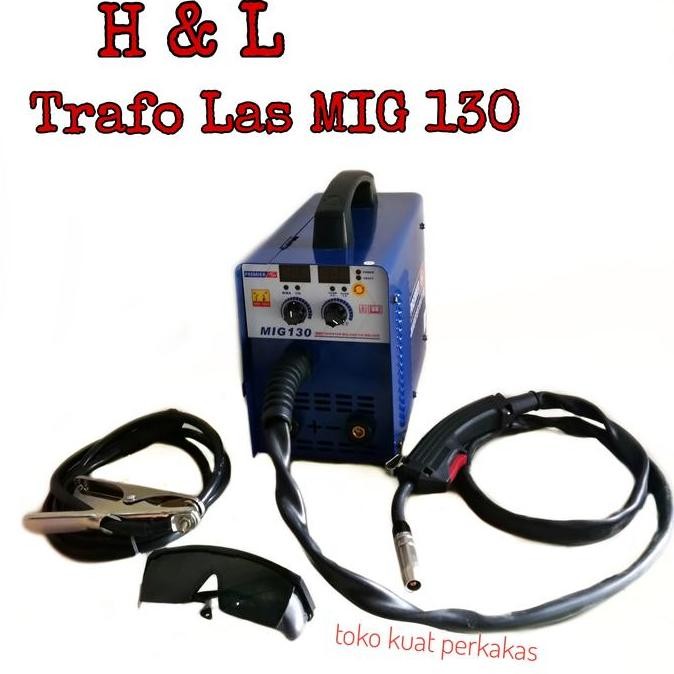 Trafo Las Mig 130 Mesin Las H&L Co2 Tanpa Gas Dan Las Listrik New Stok