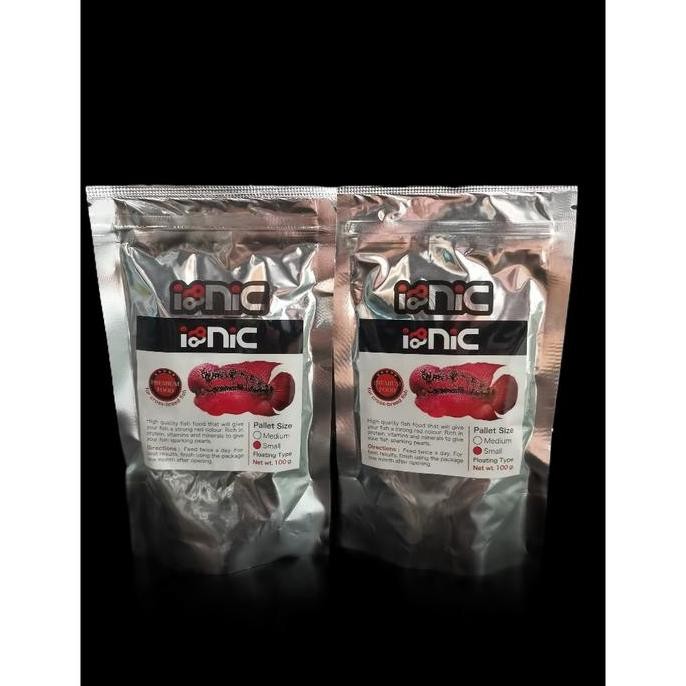 Terlaris Pelet Ikan Louhan Ionic Original Thailand 100 Gram