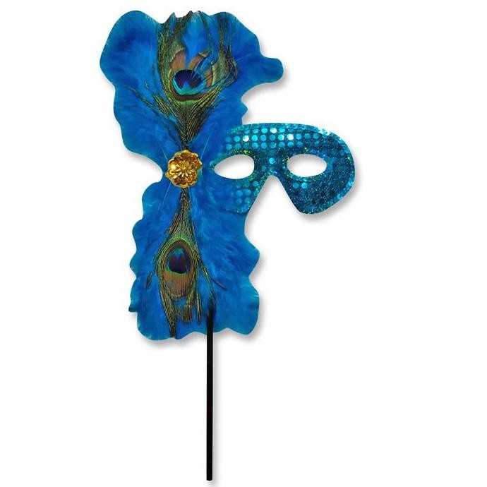 favorit] Topeng Pesta / Masquerade Tongkat Manik Biru
