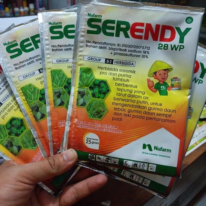 

Terlaris Pengendali Rumput Liar Aman Pd Padi Herbisida Selektif Serendy 25 Gr