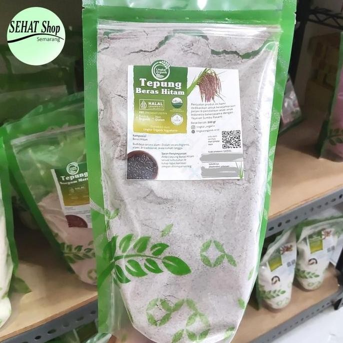 

Terlaris Tepung Beras Hitam 500 Gram Lingkar Organik