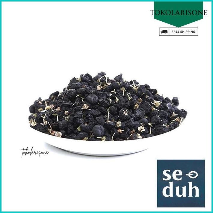 

DRIED BLACK GOJI BERRY / WOLFBERRY / KICI HITAM KERING PREMIUM 15 GRAM