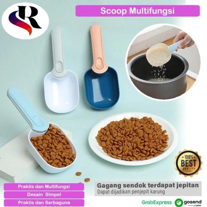 

Terlaris Sendok Secop Multifungsi Takar Gula Tepung Beras Kopi Penjepit Praktis