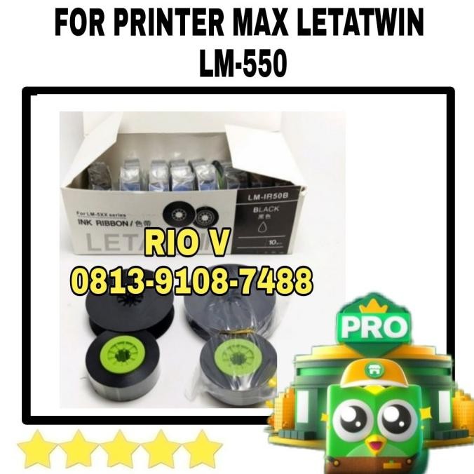 Pita Ink Ribbon Letatwin LM-550 Letatwin LM550