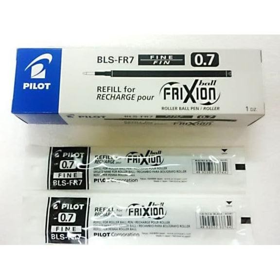 

nl-8 fx-76 Pilot Refill Pulpen Frixion Clicker 0.5mm / 0.7mm Blue & Black Murah Premium Sale