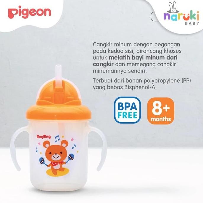 Terlaris Pigeon Magmag Step 1 / Step 2 / Step 3 / All in One Mag Mag Peralatan Set Makan Bayi Anak S