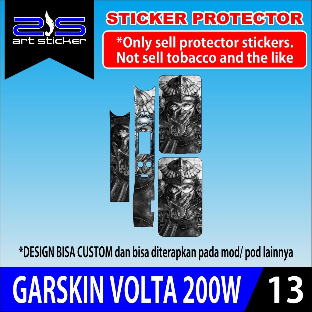 

Get2pcs Volta 200 Shogun Grey Garskin Casing Motif Dan Bisa Custom Bayar Ditempat