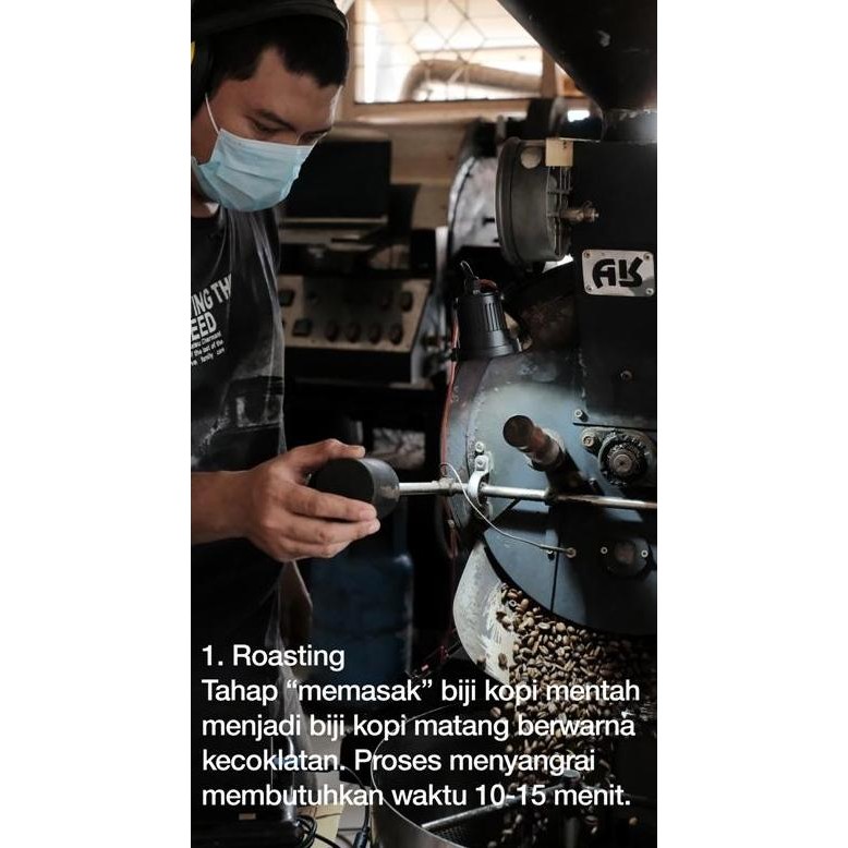 

ready stock Kopi Robusta Temanggung DARK ROAST 250 gram 250gr Biji Bubuk Vietnam