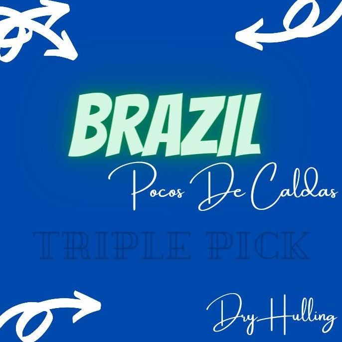 

ready stock Green bean / biji kopi Arabika import BRAZIL POCOS DE CALDAS - Dryhull