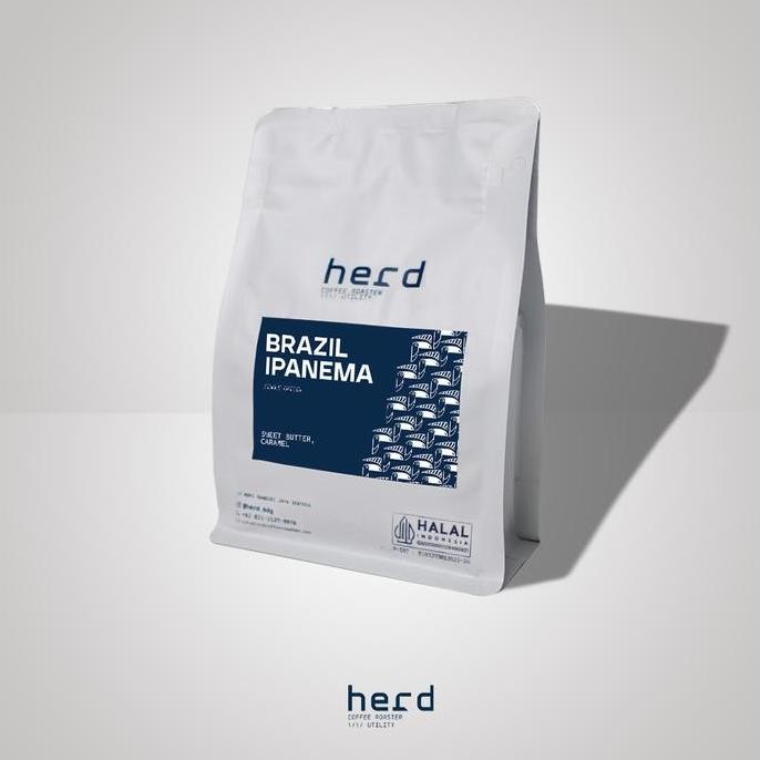 

ready stock herd Brazil Natural Espresso Roast 250 gr Specialty Arabica