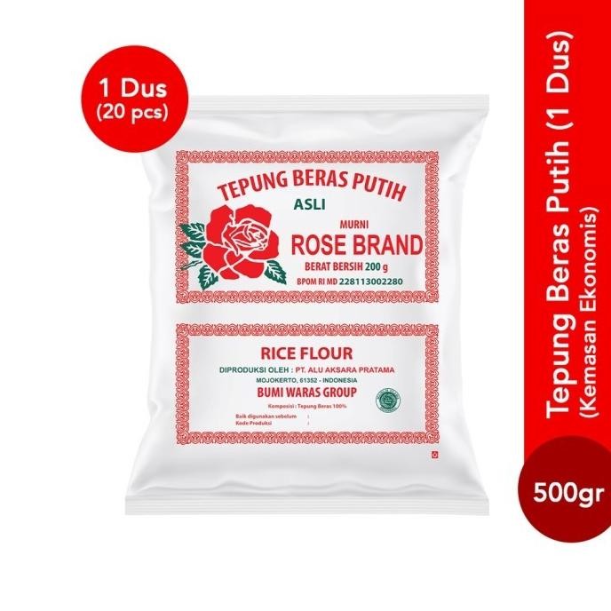 

Terlaris Terlaris Rose Brand - (Ekonomis) Tepung Beras Rose Brand (1 Dus) Murah!!! Murah