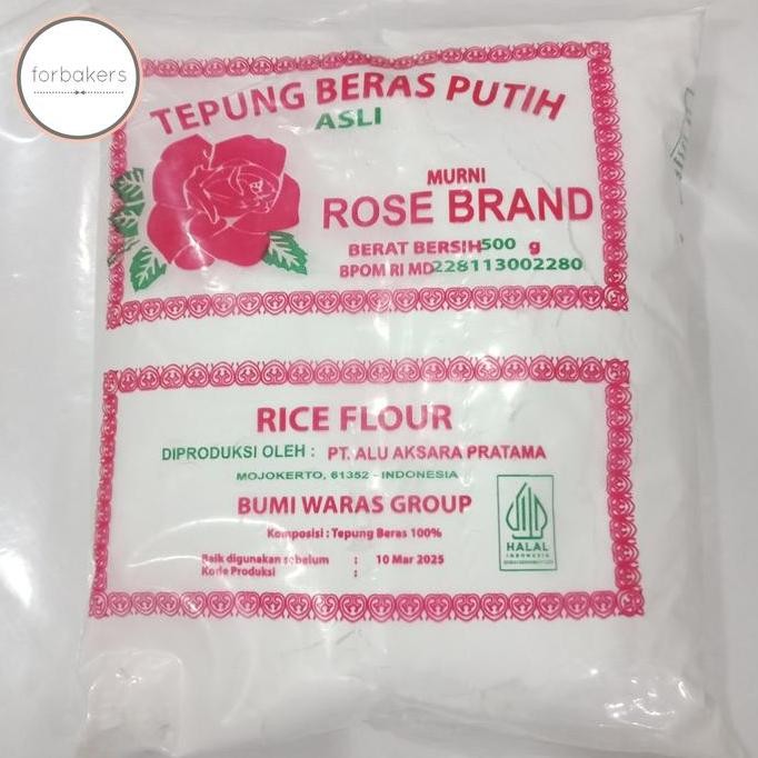 

Terlaris Tepung Beras Rose Brand 500 Gram