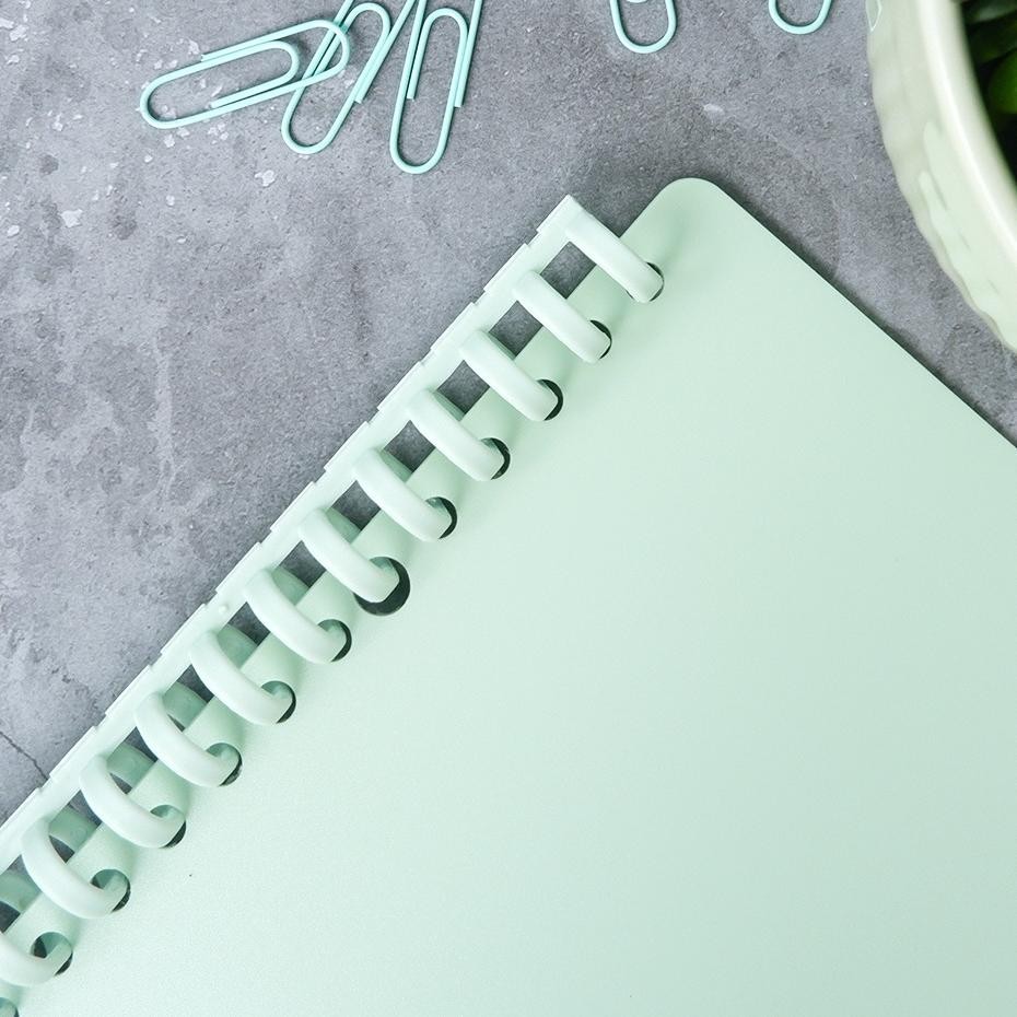 

fg-7 er-56 DIY Minimalist Binder Covers Cover Isi 2pc Macaron A5 Binder Cover Warna Pastel Plastik Cover Loose Leaf Hemat Berkualitas