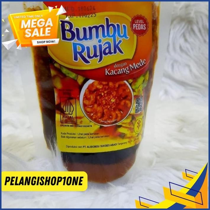 

BUMBU RUJAK KACANG MEDE / TERASI 300 GR HIGHT QUALITY