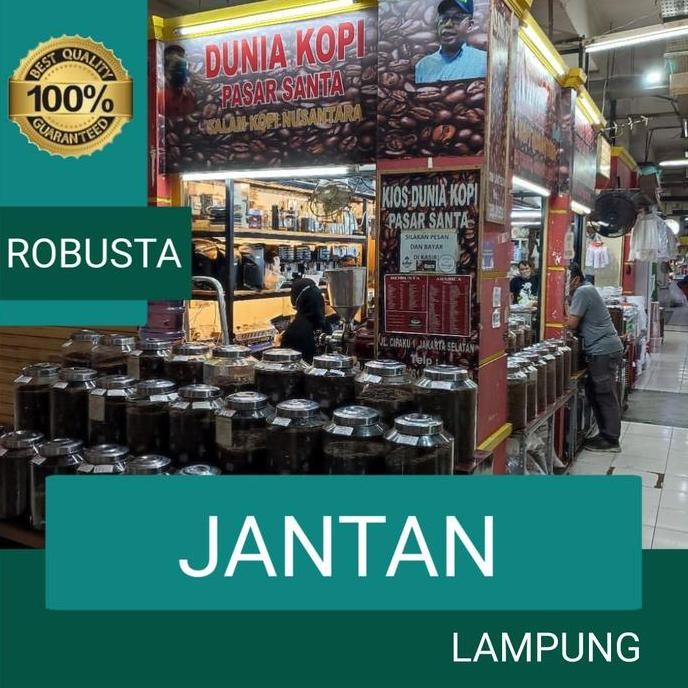 

ready stock Kopi Robusta Jantan Lampung 1 kg