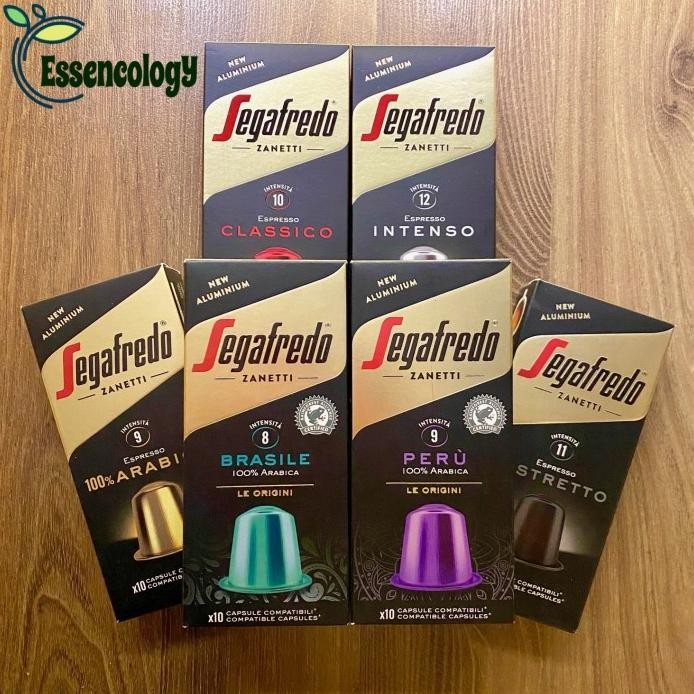 

ready stock Segafredo Nespresso Coffee Capsule - Kopi Kapsul Italia - 1 Box isi 10