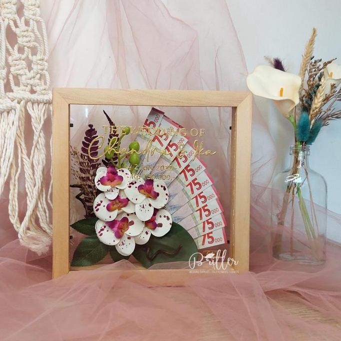 ready  Mahar Frame/Mahar Pernikahan Logam Mulia dan Uang - Selene